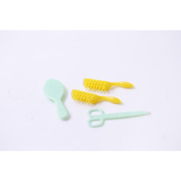 1960s Liddle Kiddles Doll Accessory Lot, Comb, Scissors, Mattel, ~ 250929-WH 766 - Picture 1 of 2